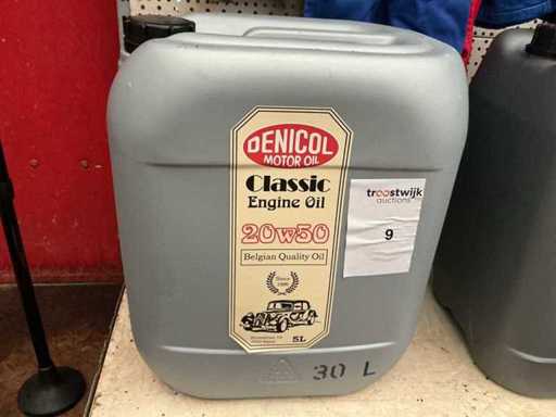 Denicol, Classic 20W50 Motoröl, Hubraum 30 Liter
