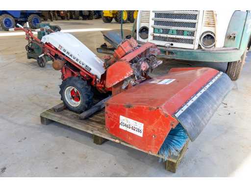 Mașină de măturat/frezat autopropulsată Gravely