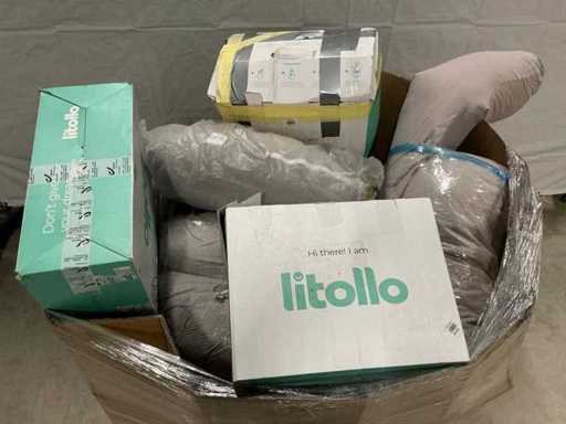 Beaucoup de literie de maternité variée (20x)