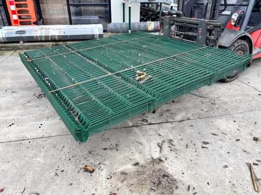 Europees fabrikaat 3D 5mm Partij panelen met palen en bevestigingen