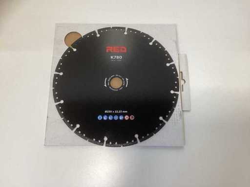 KGS K780 Diamond Grinding Wheel 230mm RED