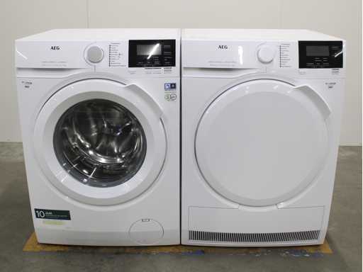 AEG 6000 Series | Lavamat ProSense Technology Washing Machine & AEG 6000 Series | Lavatherm ProSense Technology Tumble Dryer