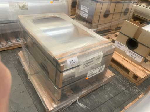 Film transparent en rouleau de palette de 30 microns