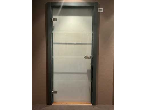 Porte intérieure en bois massif