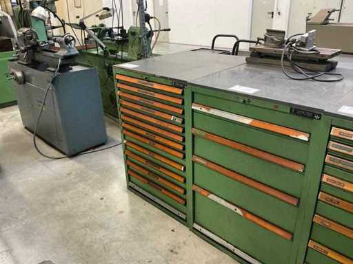 Armoire à outils HAHN+KOLB avec contenu