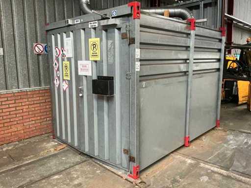 Chemical storage container