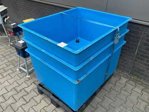 Aquakulturbecken (3x)