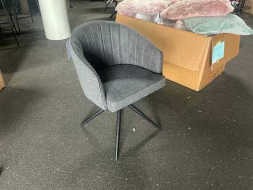 Scaun de dining Bologna Prado 16 Scaun rotativ gri (4x)