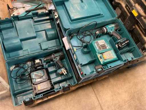 Makita Accu-schroefboormachine (2x)