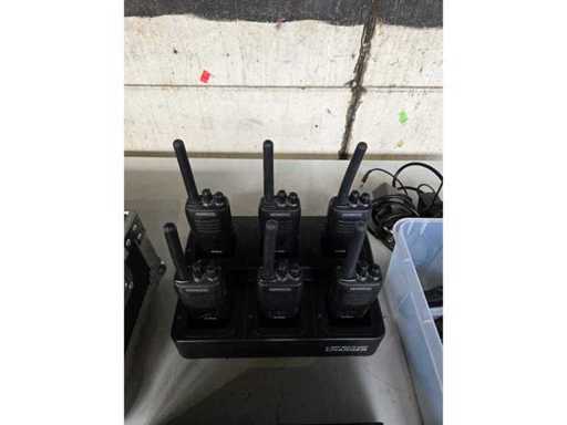 Walkie-talkie Kewood de petrecere