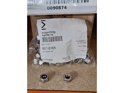 M8; MS8 - Fixtures MS8 PV (ground system), mounting systems