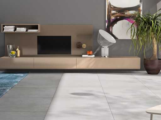 Mosa Motto Grain Light Grey Matte Floor Tile 30x30 cm 43.63 m²
