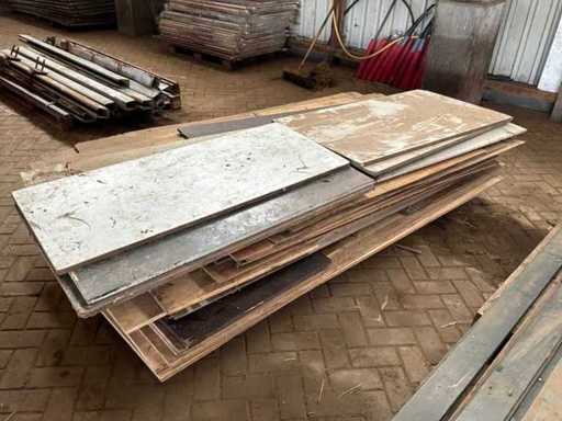 Partij plaatmateriaal