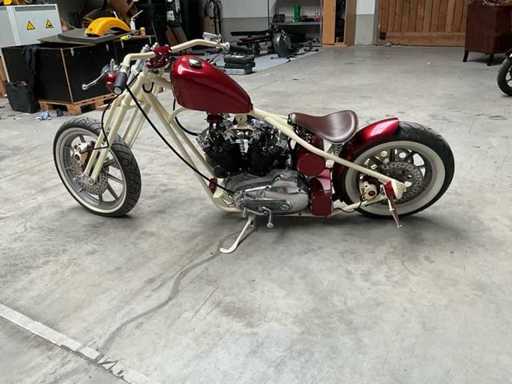 Harley Davidson Ironhead Motorcycle