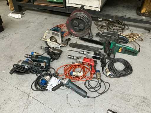 Outils électriques divers (10x)