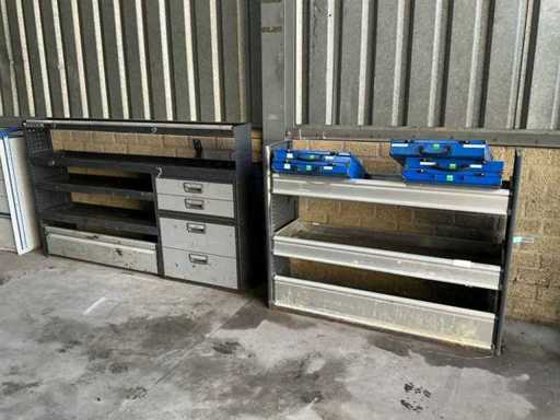 Système Modul, rackage de fourgons (2x)