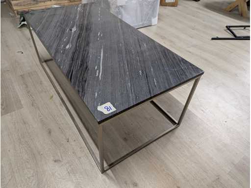 Table basse en pierre naturelle 120x80cm