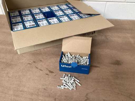 UFAST UNP06 Nylonstopfen 6 mm (14400x)