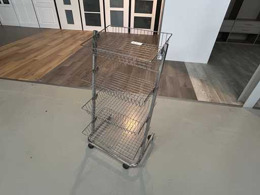 Panier de vente mobile