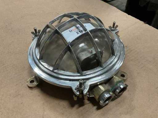 Lampada vintage blu navy