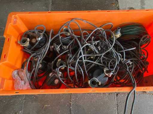 Charge von Tauchpumpen