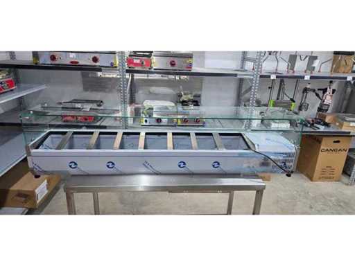 Verschillende koel- en vriesopties - Aircon SaladPro 1800 - Saladebar