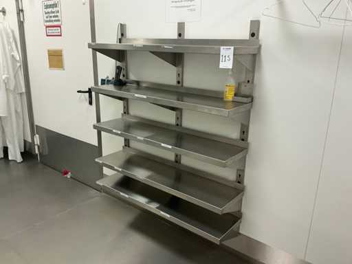 Inox Wall shelf