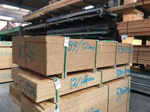 OSB sheets 12mm 590x2440mm (78x)