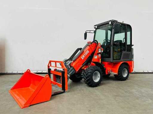 Earth-moving machines, Stihl garden tools, forklifts, and office units