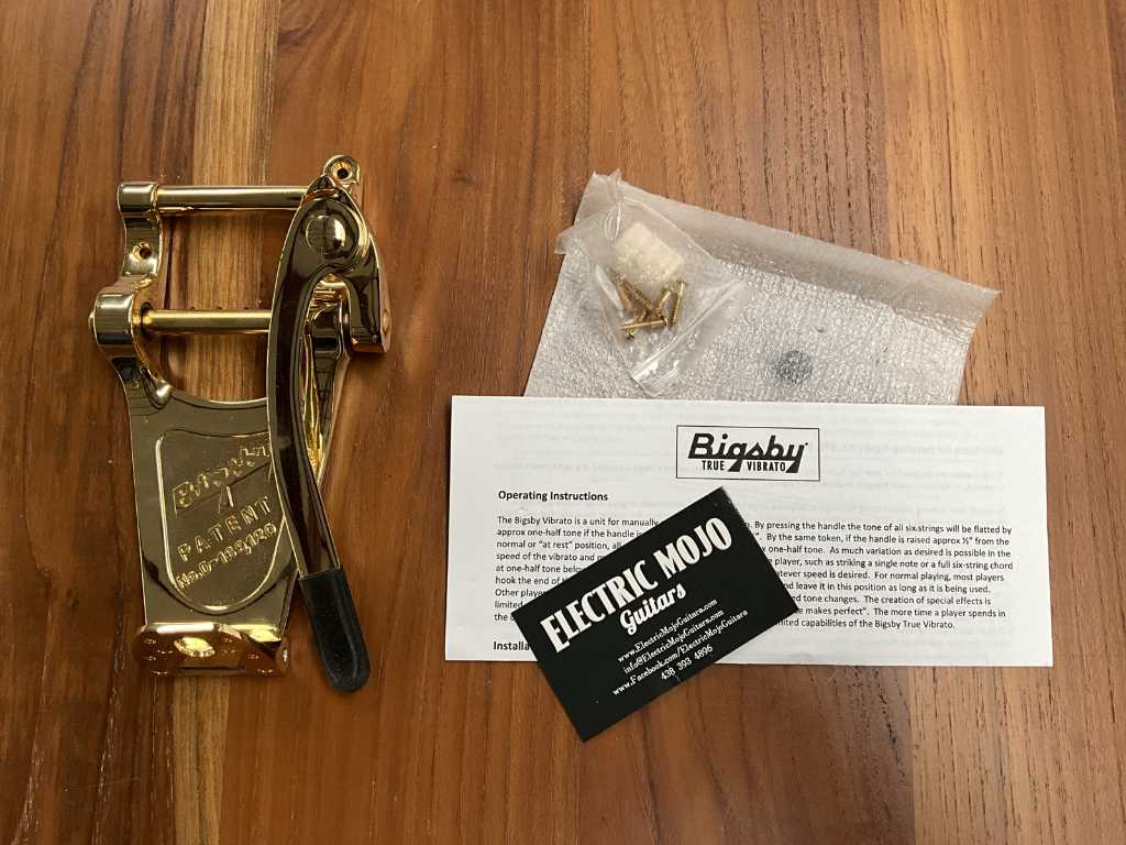 BIGSBY B7 Trémolo Or (pour Les Paul)