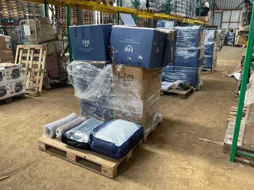 Happybed Paletten-Bettzeug